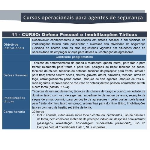 Defesa Pessoal e Imobilizações Táticas - Imagem 2
