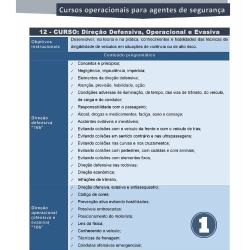 Direção Defensiva, Operacional e Evasiva - Imagem 2